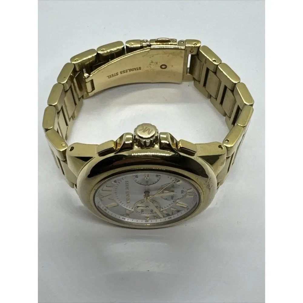 Michael Kors Camille MK5635 Womens Gold Stainless Steel Dial Quartz Watch JNA783